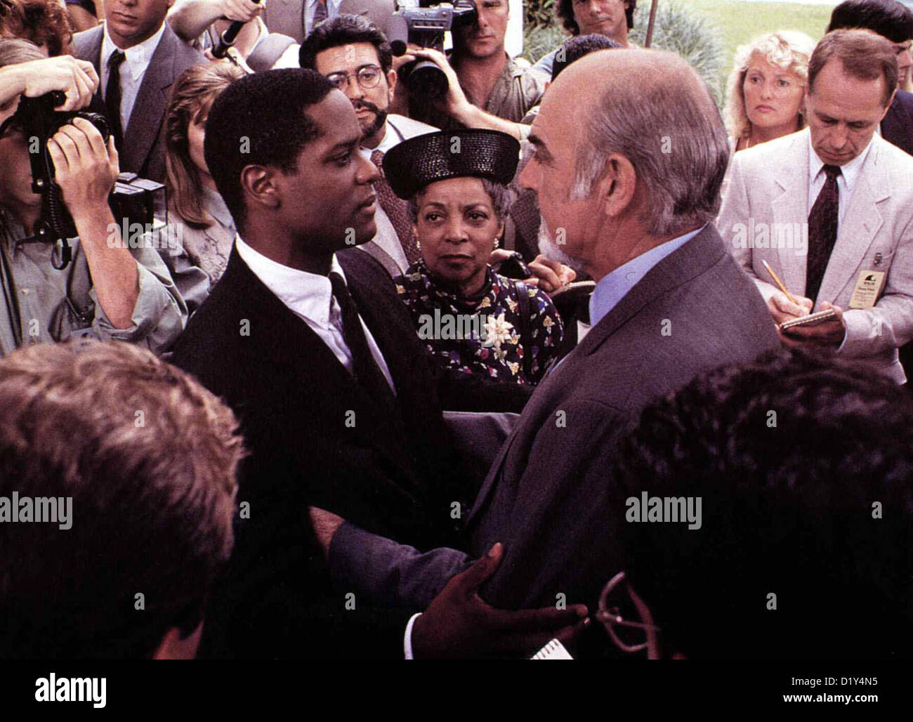 Im Sumpf Des Verbrechens nur Ursache Blair Underwood, Ruby Dee, Sean Connery Armstrong (Sean Connery, Herr) Verabschiedet sich Stockfoto