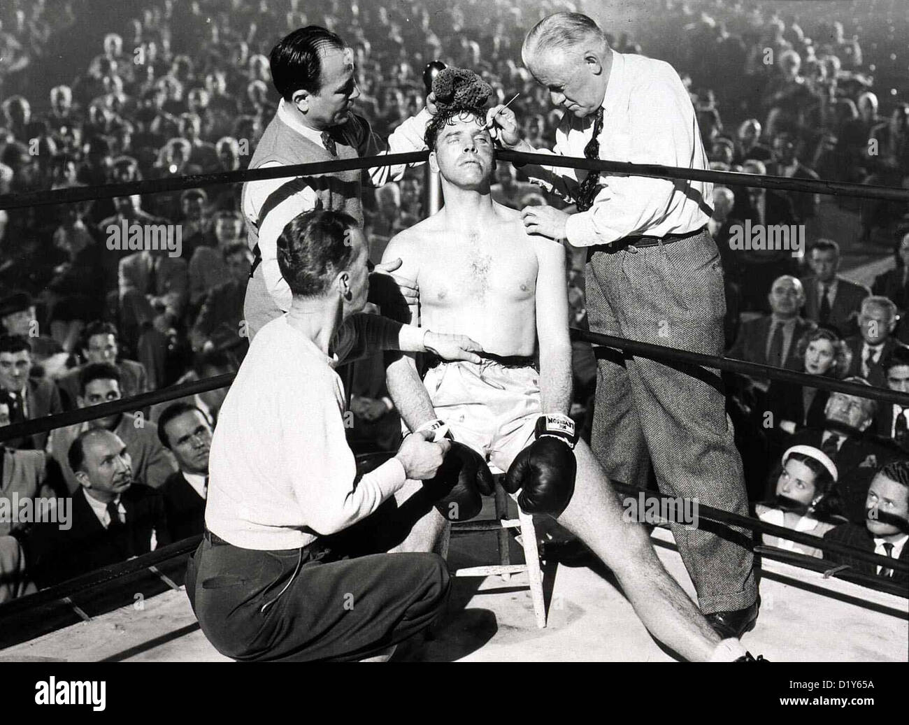 Sterben Sie, Killer Mörder, Burt Lancaster, Charles D. Brown (R) Schwede Lunn (Burt Lancaster, m) ist Dabei, Sich Eine Karriere als Stockfoto