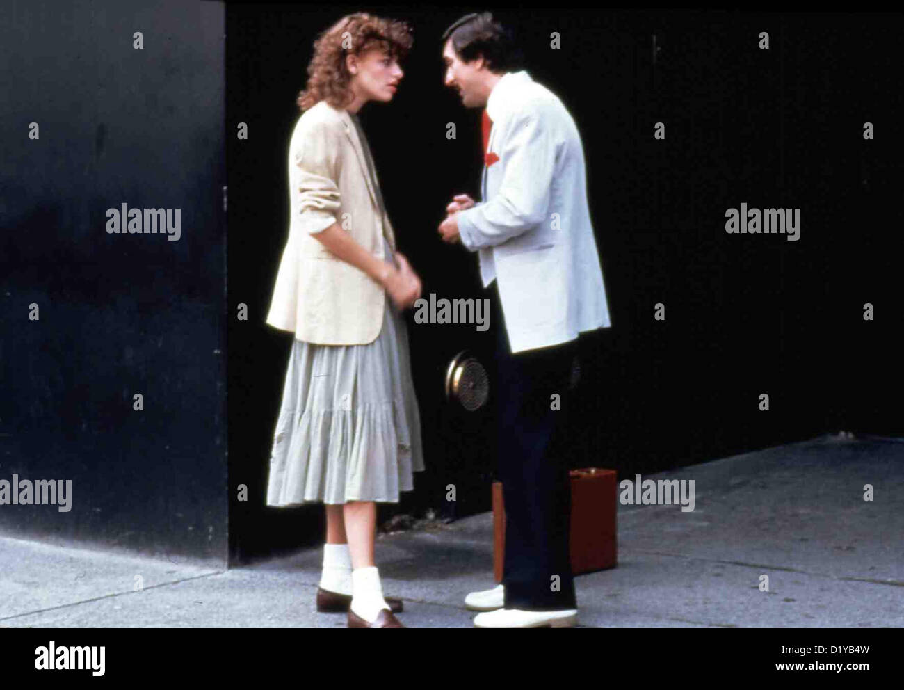 Die King-Comedy-King Komödie, Sandra Bernhard, Robert De Niro Möchtegern-Entertainer Rupert Pupkin (R. De Niro) ist ein Stockfoto Die King-Comedy-King Komödie, Sandra Bernhard, Robert De Niro Möchtegern-Entertainer Rupert Pupkin (R. De Niro) ist ein Stockfoto