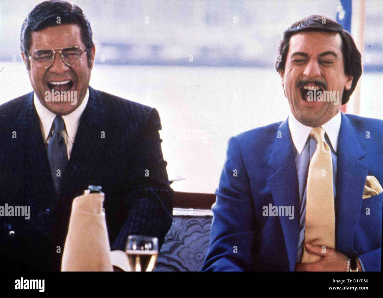 Die King-Comedy-King Komödie, Jerry Lewis, Robert De Niro Als Showmaster Jerry Langford (J. Lewis, l) Den Hartnäckigen Rupert Stockfoto Die King-Comedy-King Komödie, Jerry Lewis, Robert De Niro Als Showmaster Jerry Langford (J. Lewis, l) Den Hartnäckigen Rupert Stockfoto