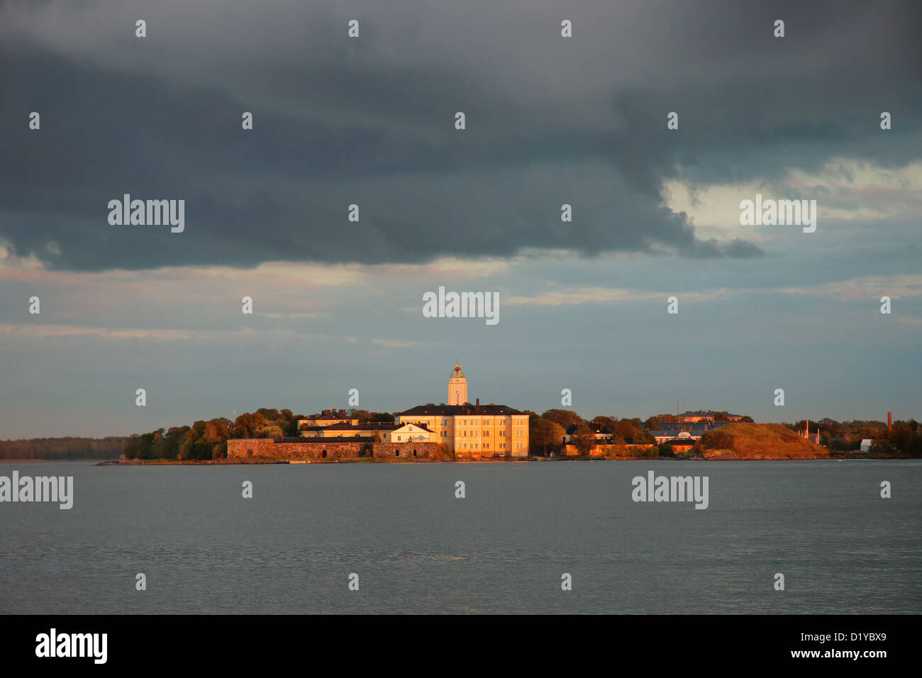 Festung Suomenlinna in Helsinki, Finnland Stockfoto