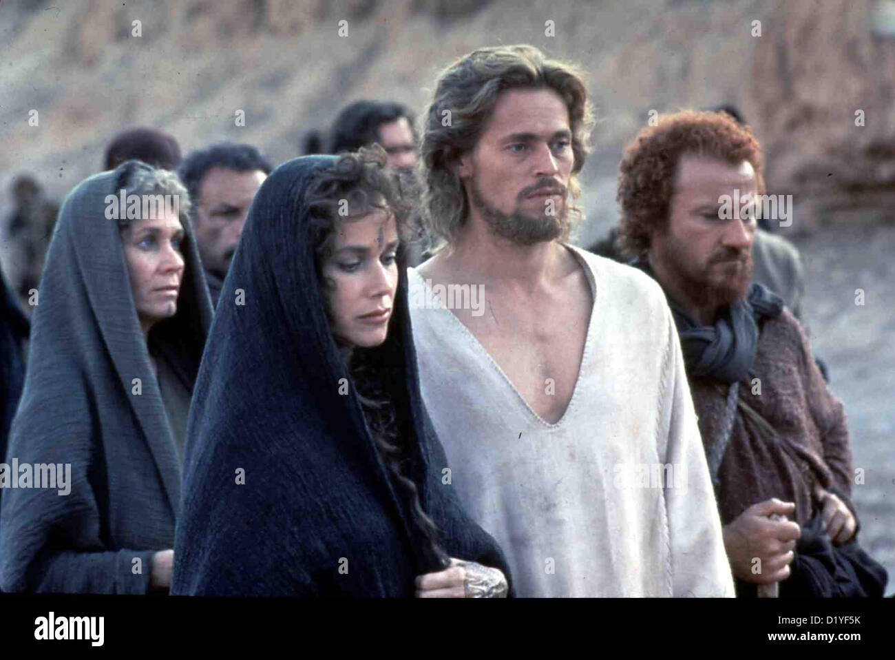 Sterben Sie Letzte Versuchung Christi Last Temptation Christ, Verna Bloom, Barbara Hershey, Willem Dafoe, Harvey Keitel Zu Jesus Stockfoto