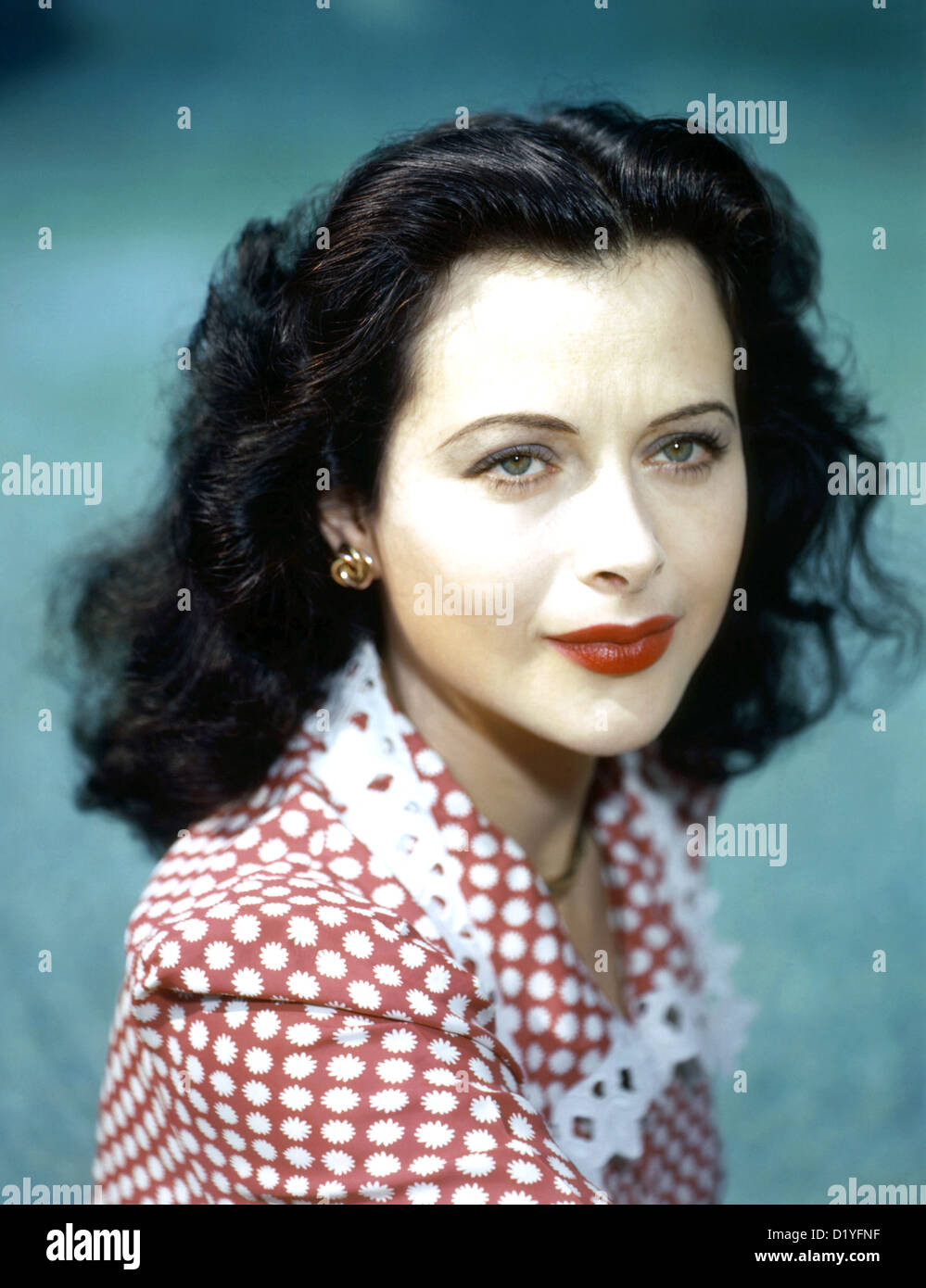 HEDY LAMARR (1913-2000) österreichisch-amerikanische Schauspielerin über 1945 Stockfoto