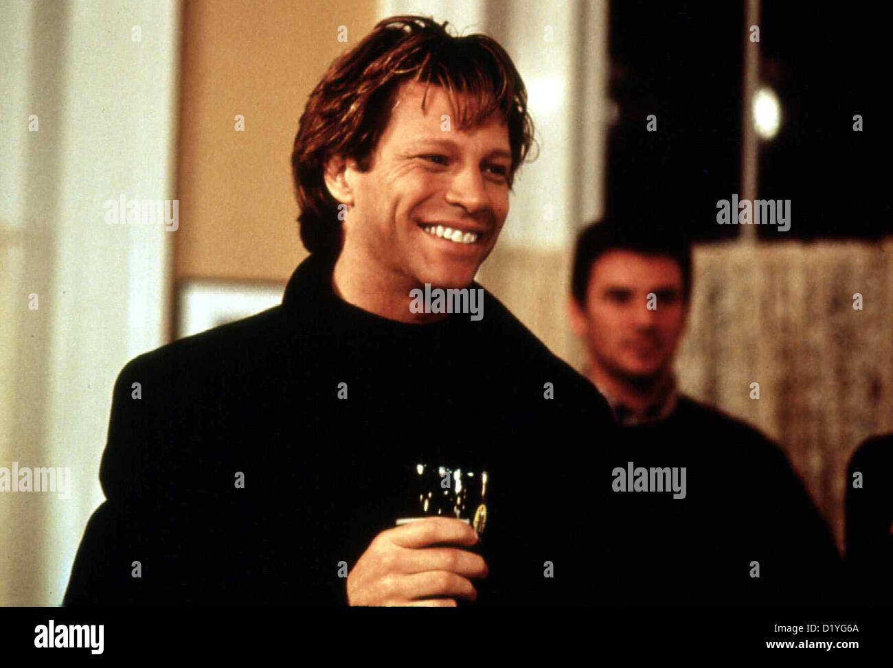 Sterben Sie Stunde Des Verfuehrers führenden Mann, Jon Bon Jovi Als Robin Grange (Jon Bon Jovi) aus Hollywood Zu Dem Ensemble Stoesst, Stockfoto