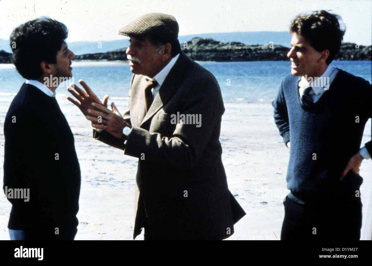 Lokale Helden lokaler Held Peter Riegert, Burt Lancaster, Peter Capaldi Der Exzentrische Happer (Burt Lancaster, m) feststeht Sitsch wie Stockfoto