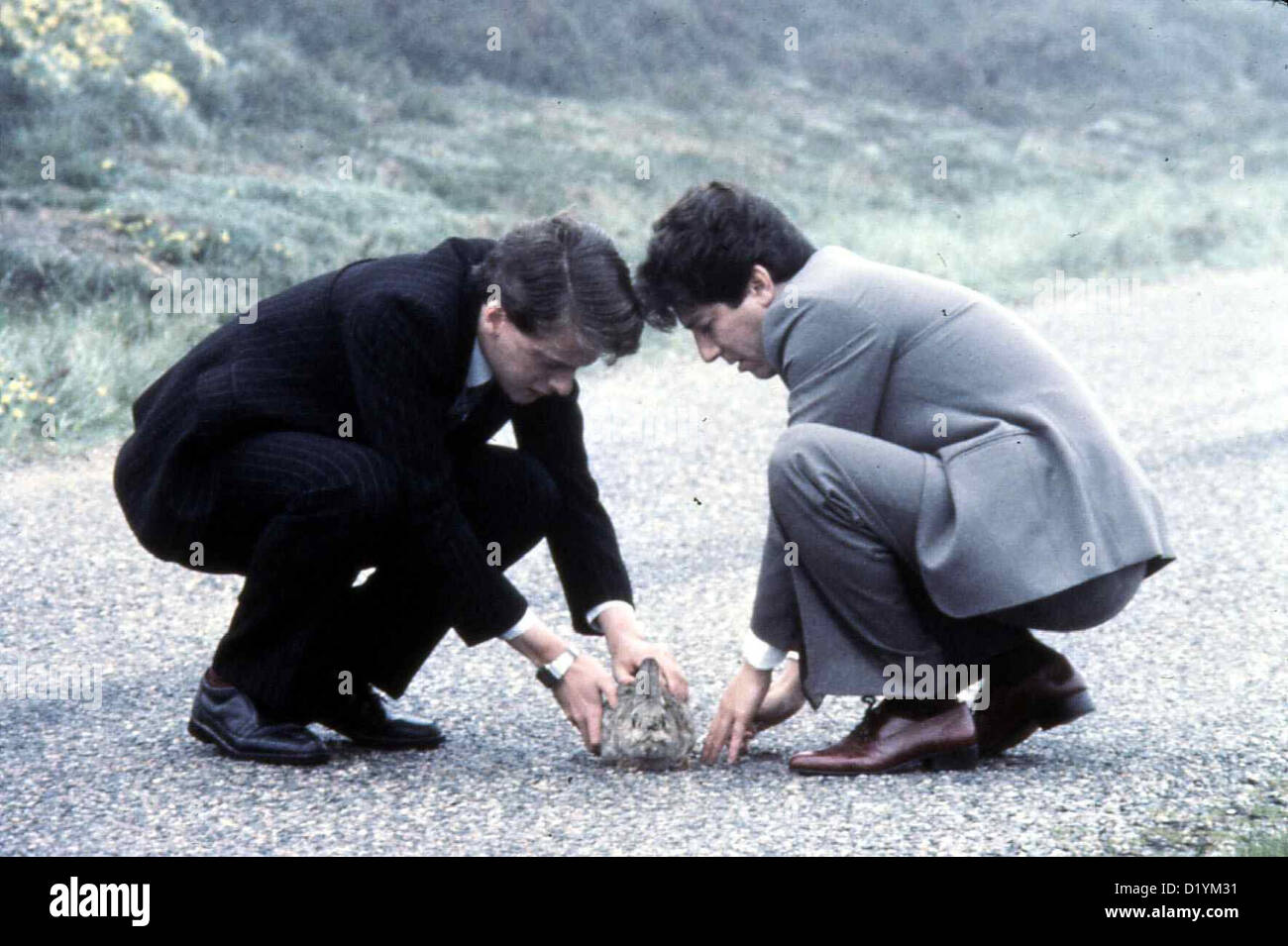 Lokale Helden lokaler Held Peter Capaldi, Peter Riegert Mac (Peter Riegert, R) Soll Für Eine Ãƒâ €"Lfirma in Schottland Ein frühneuzeitliche Stockfoto