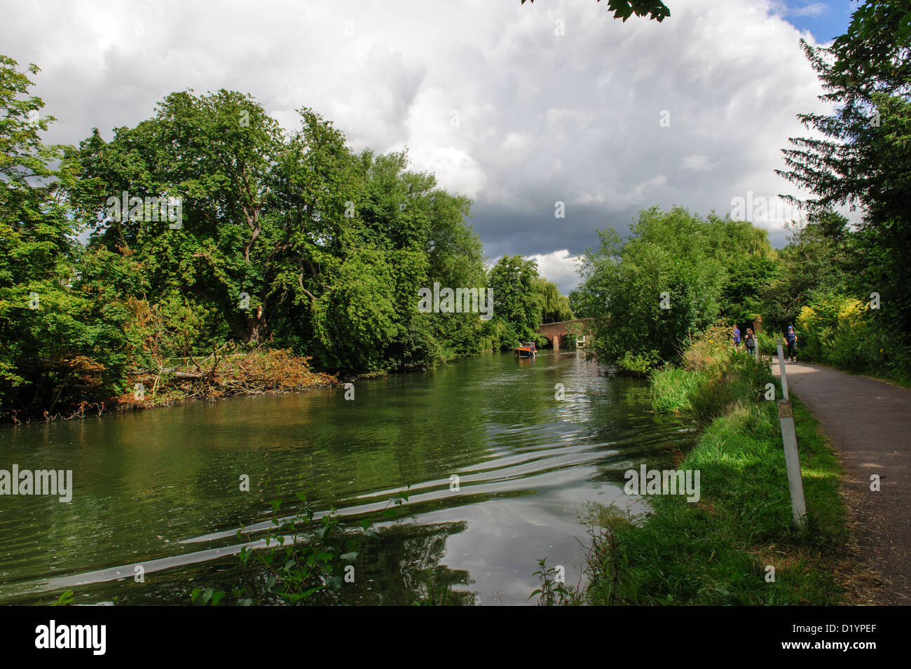 Sonning, Themse Stockfoto