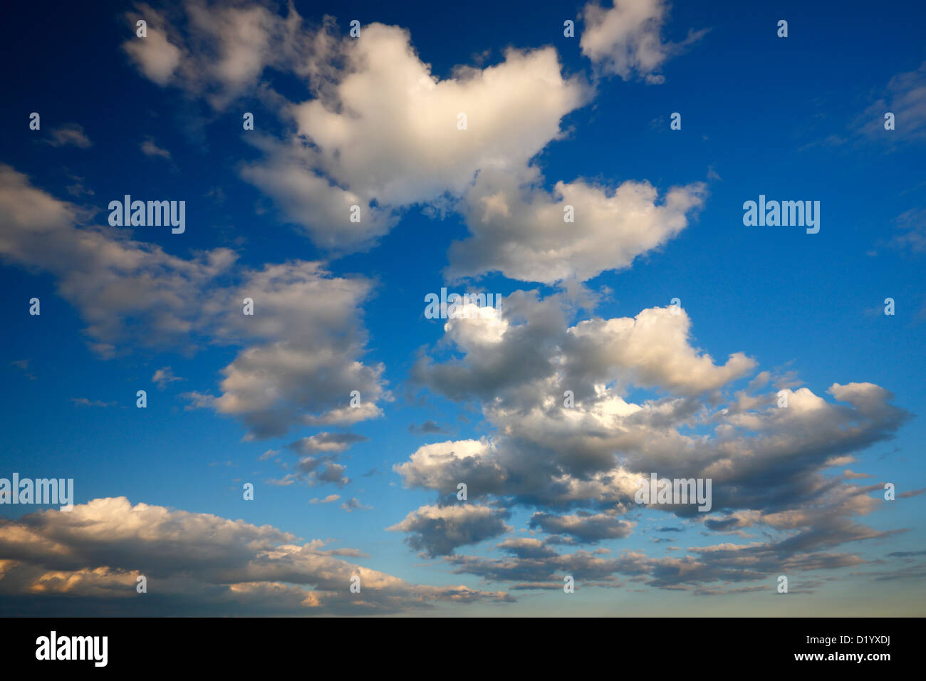 Wolken Himmel Stockfoto
