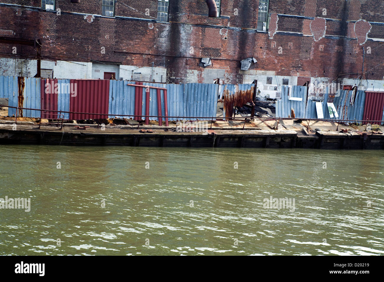 East River, Brooklyn, NY, USA Stockfoto