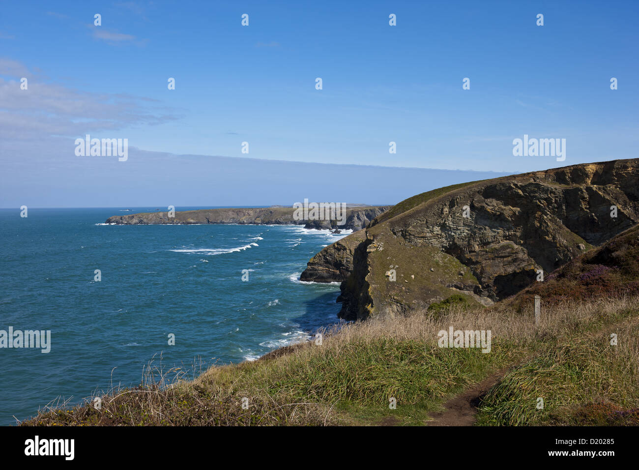 Trenance Punkt, Cornwall Stockfoto