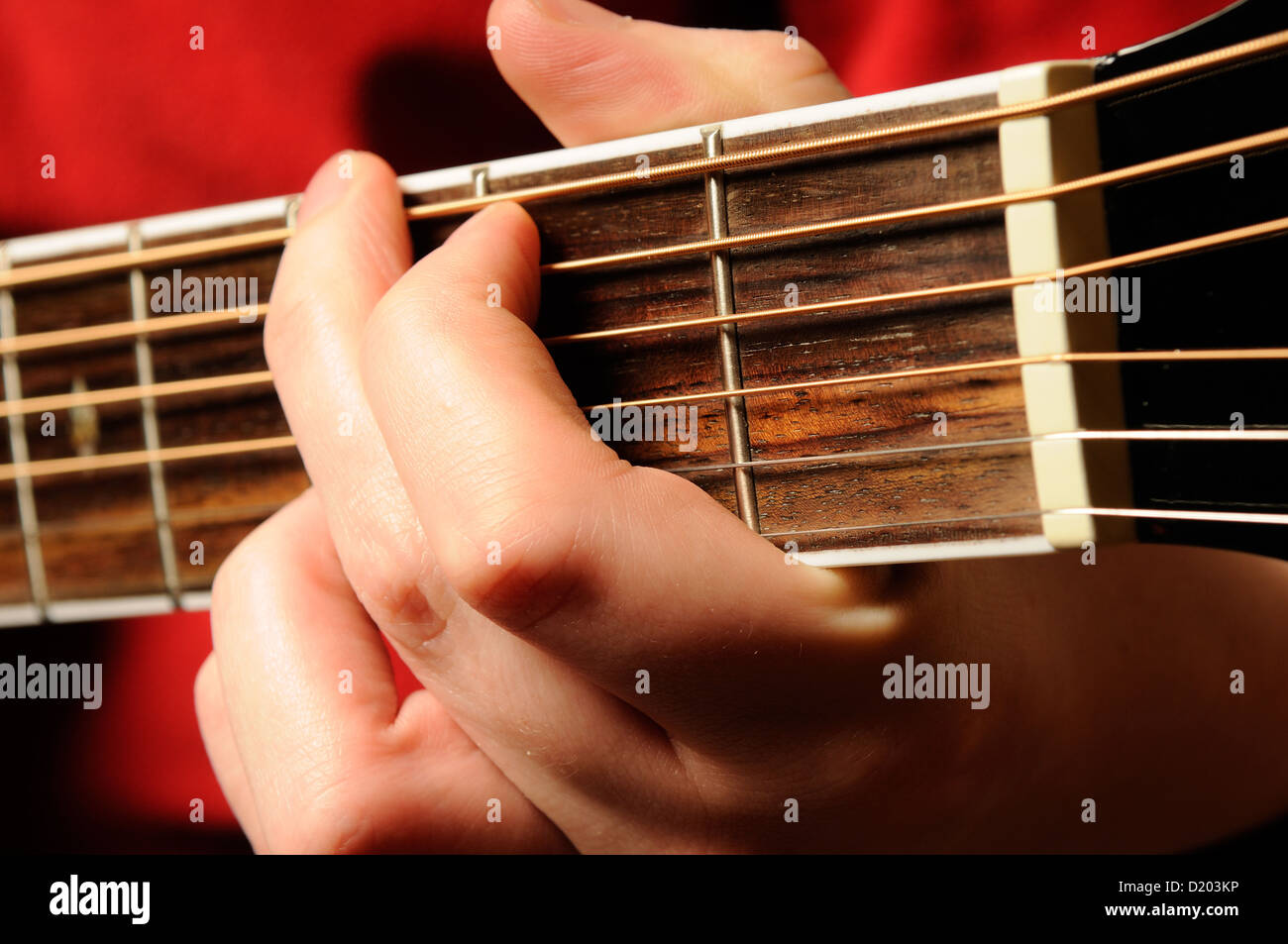 Takamine Gitarre, G-Serie. Stockfoto