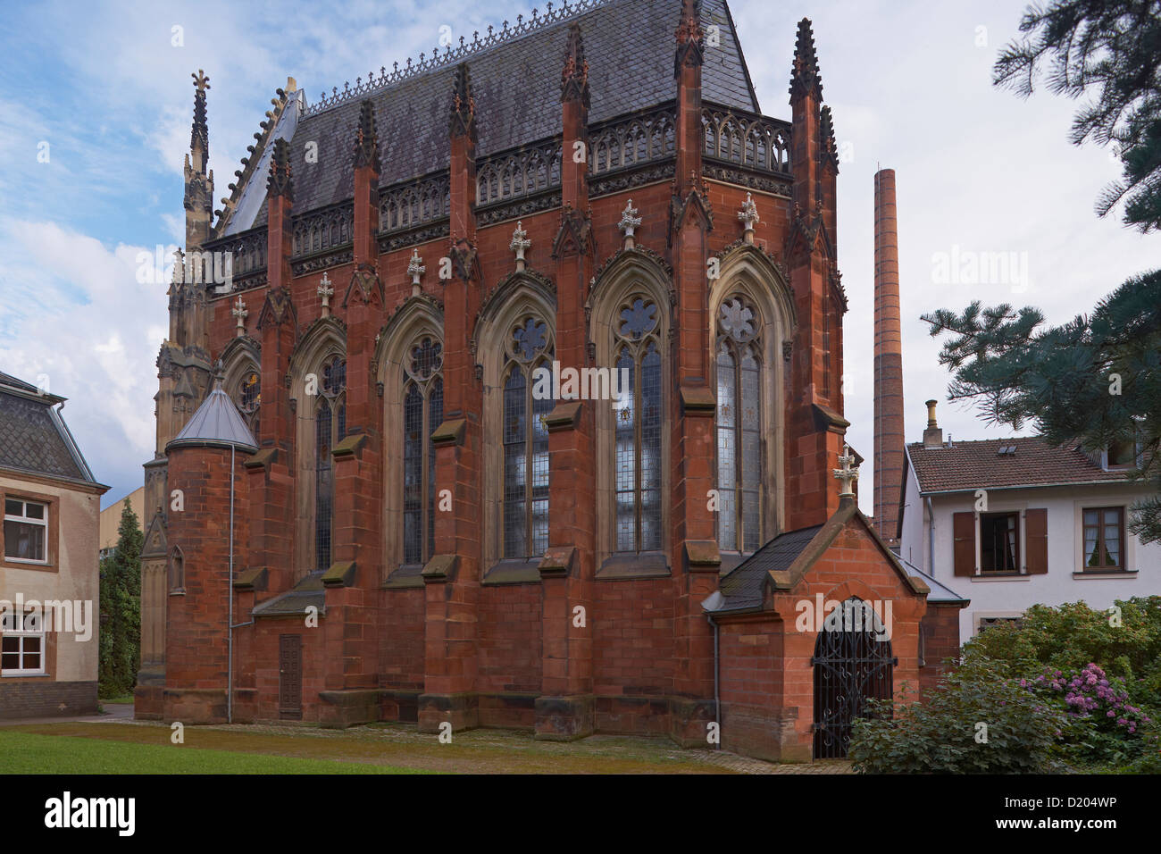 Blick auf St.Josephs Kapelle, Mettlach, Saarland, Deutschland, Europa