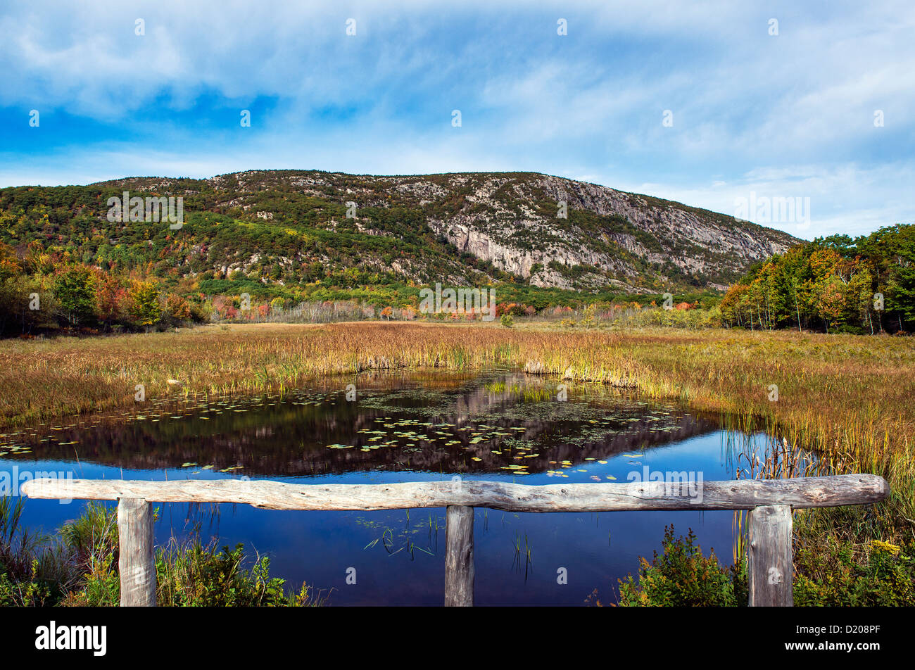 Berges landschaftlich schön, Acadia National Park, Maine, USA Stockfoto