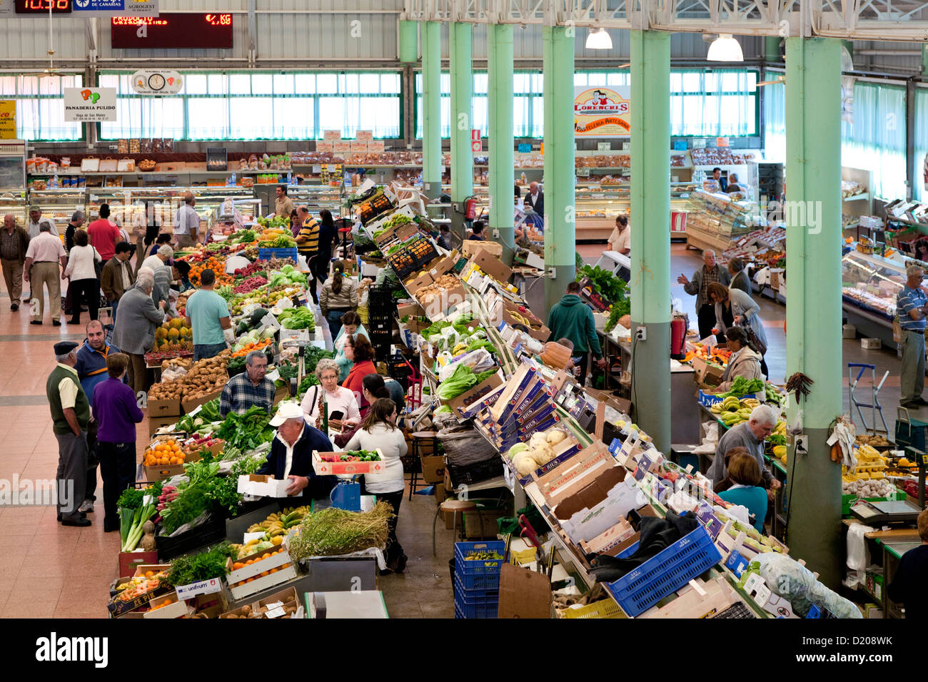 Bauernmarkt, Mercado Agricola, Vega de San Mateo, Gran Canaria, Kanarische Inseln, Spanien Stockfoto