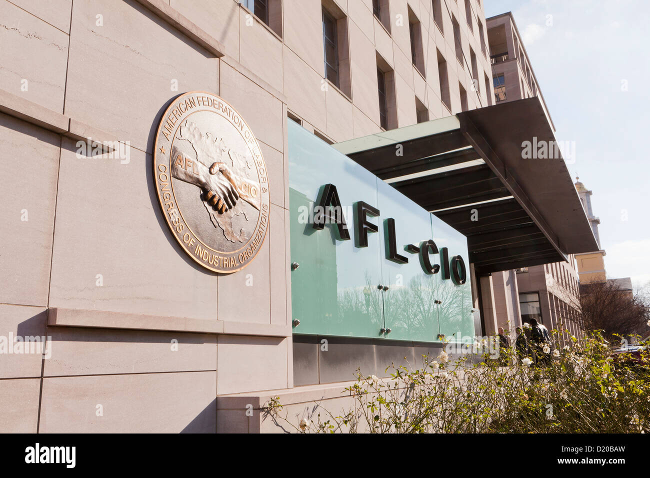AFL-CIO Gebäude Sitz - Washington, DC USA Stockfoto