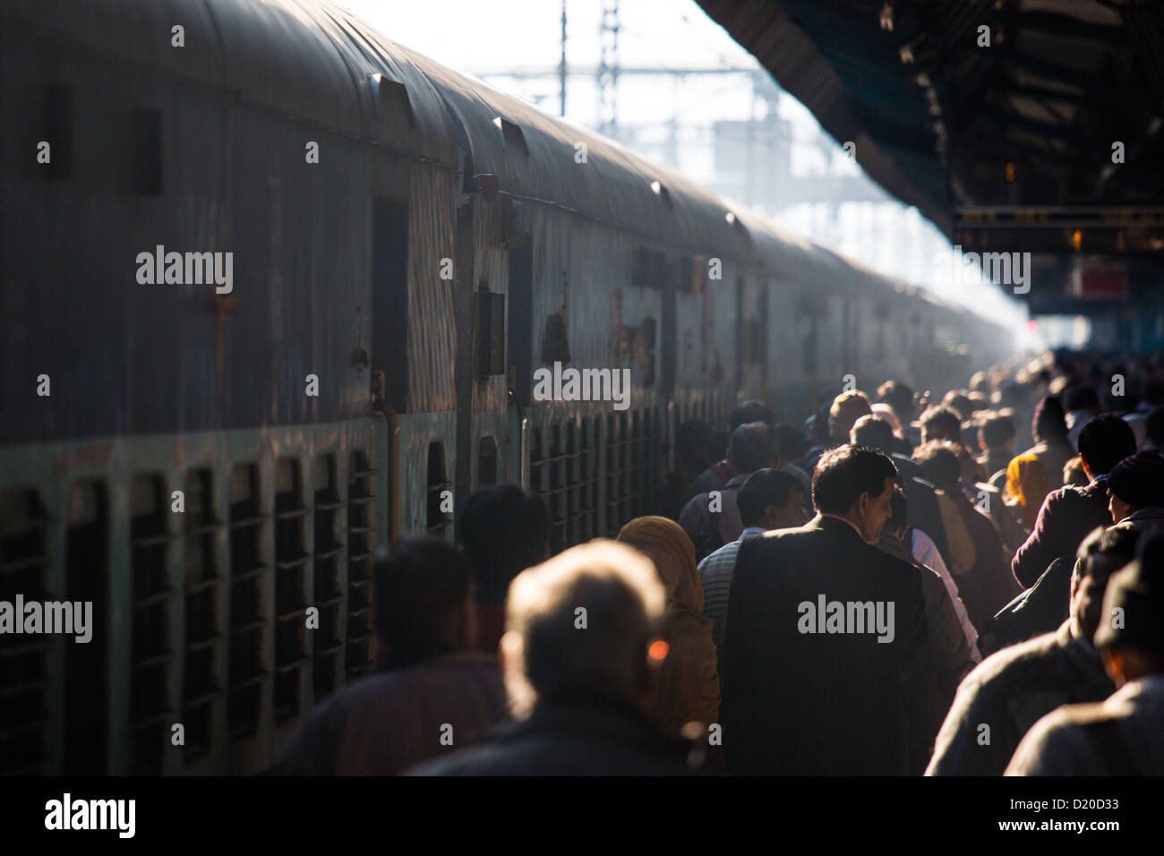 Neu-Delhi Raliway Station, New Delhi, Indien Stockfoto