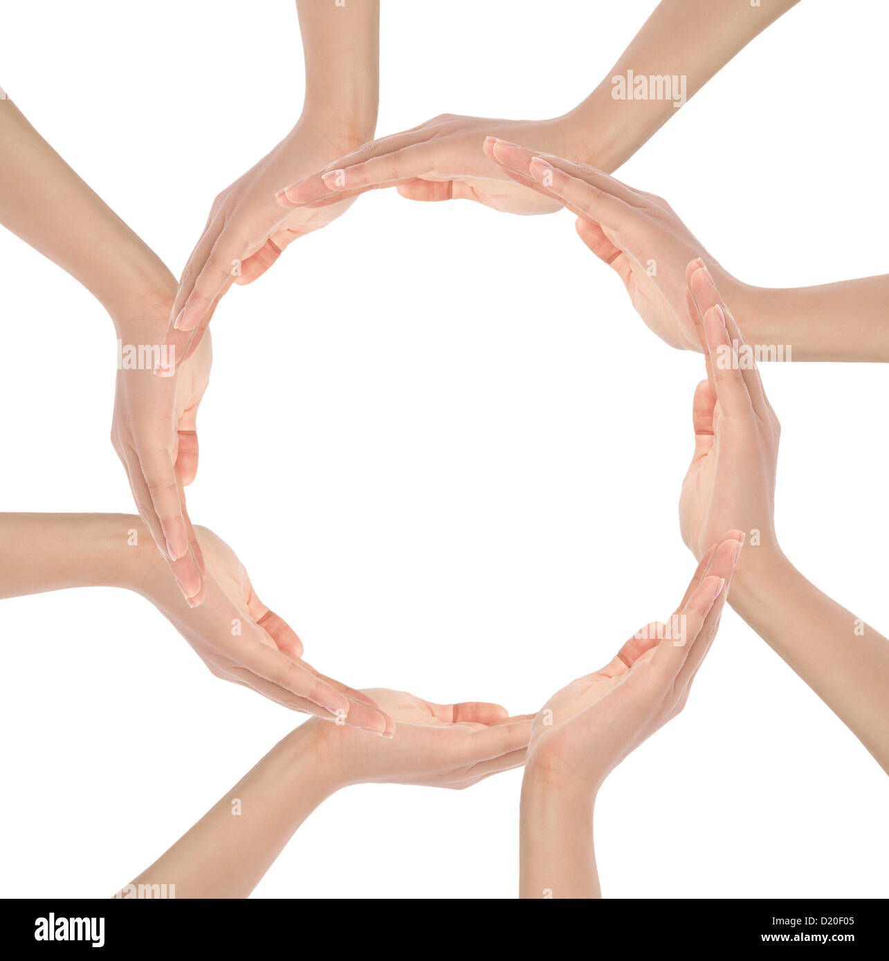 Konzeptionelle Symbol von Hand gemacht Stockfoto