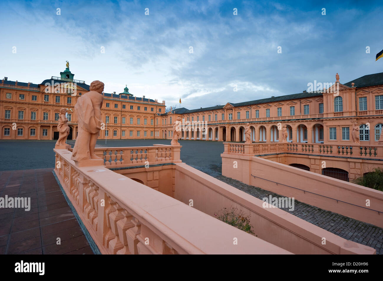 Schloss Rastatt, Rastatt, Baden-Württemberg, Deutschland Stockfoto