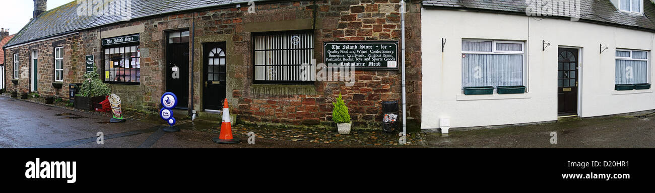 Insel Store.The heilige Insel Lindisfarne. Stockfoto