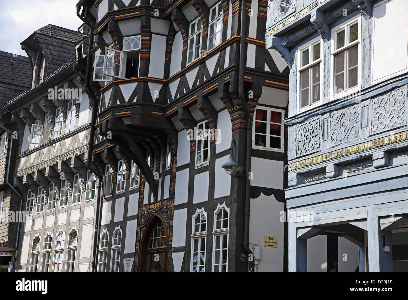 Deutschland, Niedersachsen, Harz Region, historischen Stadt Goslar, UNESCO-Welterbe Stockfoto