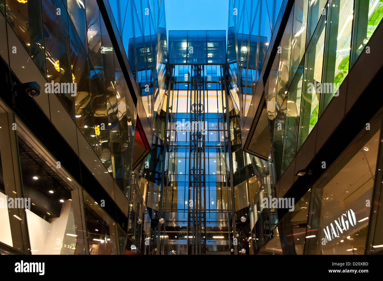 Eine neue Änderung Einkaufszentrum, City of London, UK Stockfoto