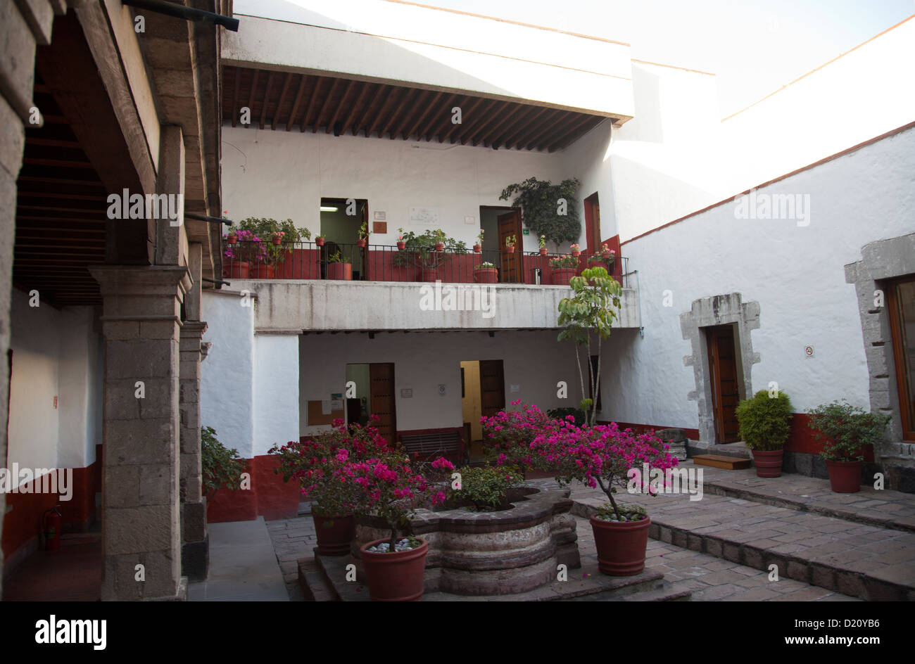 Universität Claustro de Sor Juana, zuvor ihr Kloster in Mexiko-Stadt DF Stockfoto