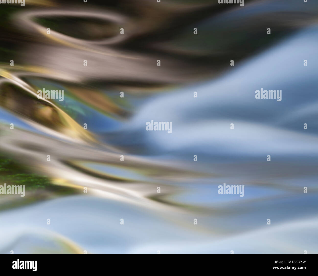 Wellen am Fluss Dueden, Antalya, türkische Riviera, Türkei Stockfoto