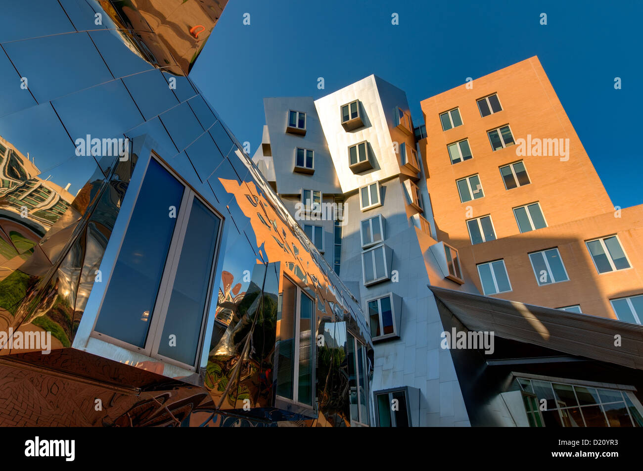 Frank Gehrys Stata Center am Massachusetts Institut für Technologie Stockfoto