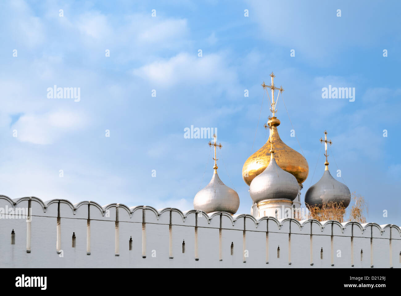 Kathedrale unserer Dame von Smolensk Stockfoto