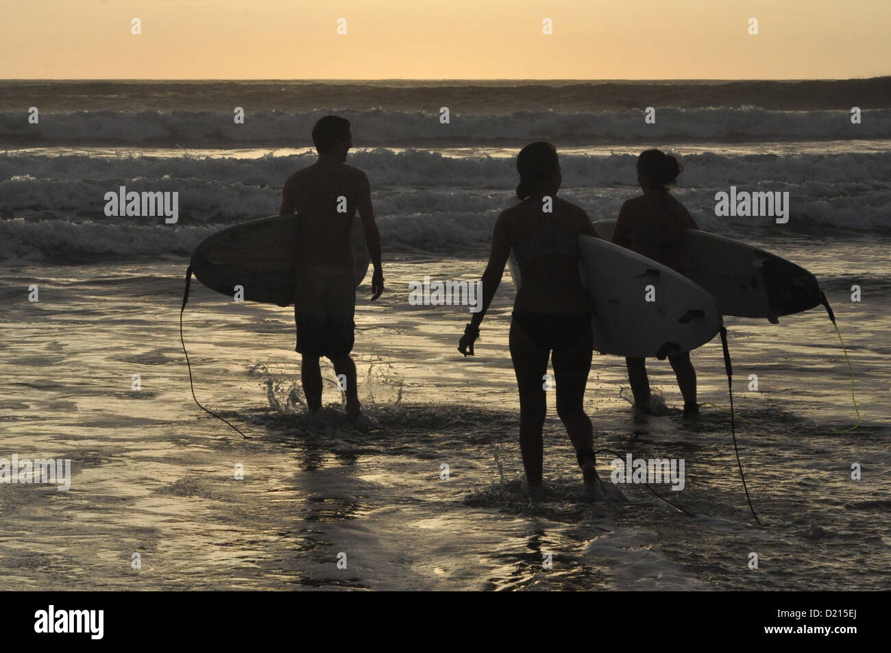 Santa Teresa (Nicoya-Puntarenas, Costa Rica) Stockfoto