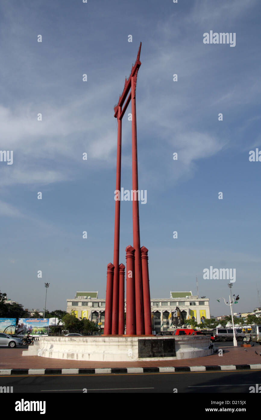 Die Riesenschaukel in Bangkok, Thailand Stockfoto