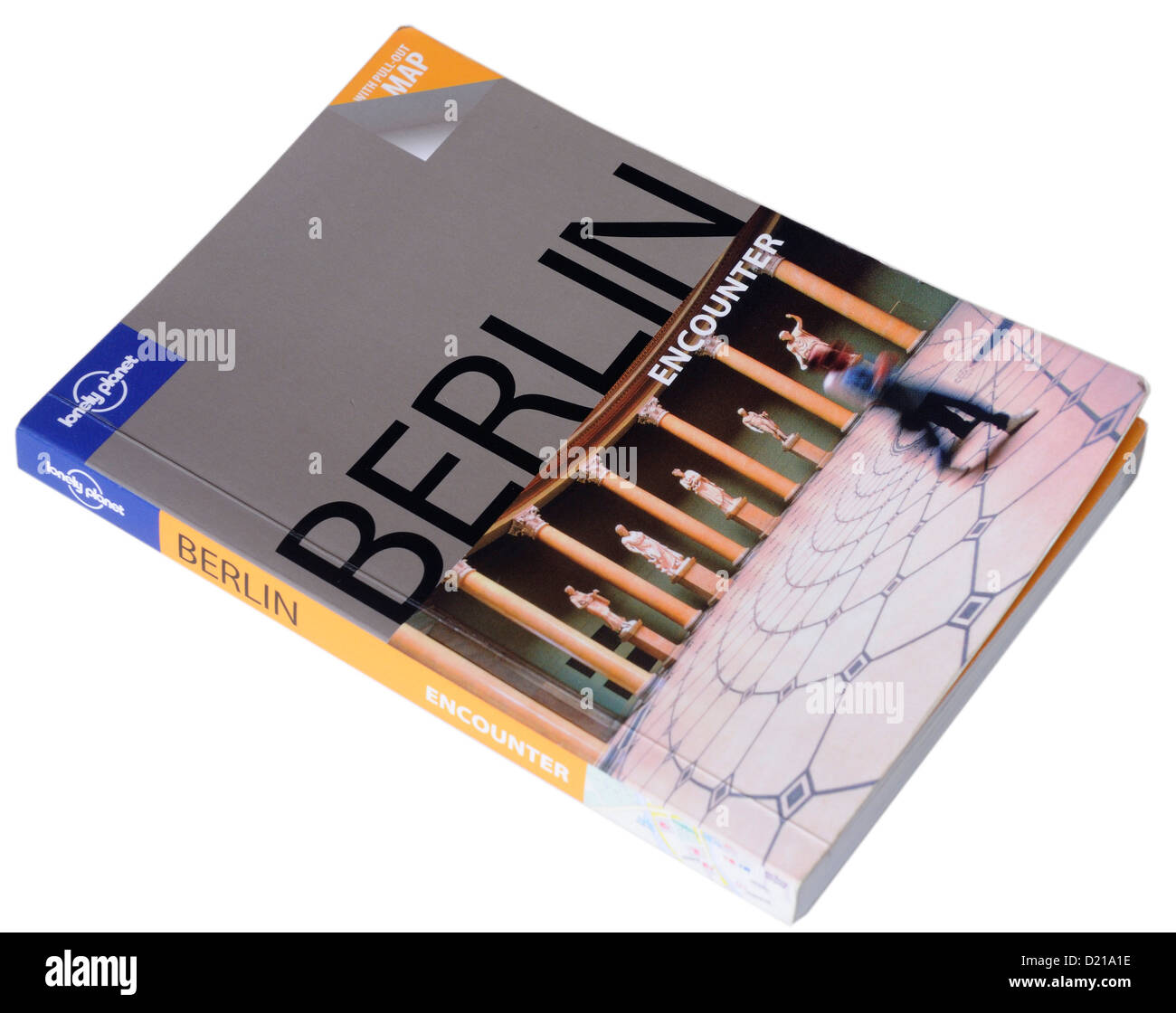 Der Lonely Planet City Guide Berlin Stockfoto