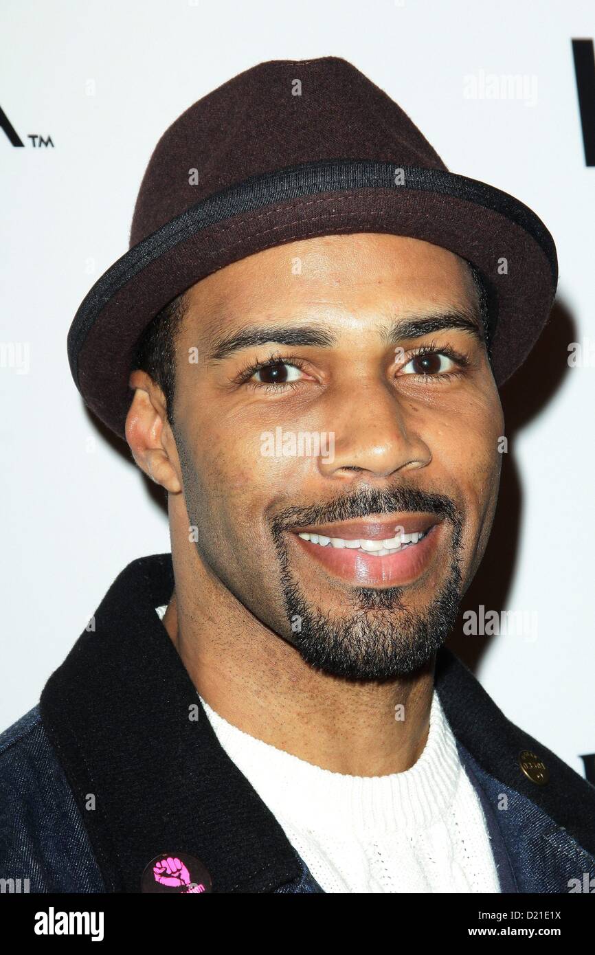 10. Januar 2013 besucht - Los Angeles, Kalifornien, USA - Omari Hardwick '' LUV'' Los Angeles Premiere am 10. Januar 2013 im Pacific Design Center, West Hollywood, CA. USA. (Bild Kredit: Kredit: TLeopold/Globe Photos/ZUMAPRESS.com/Alamy Live-Nachrichten) Stockfoto