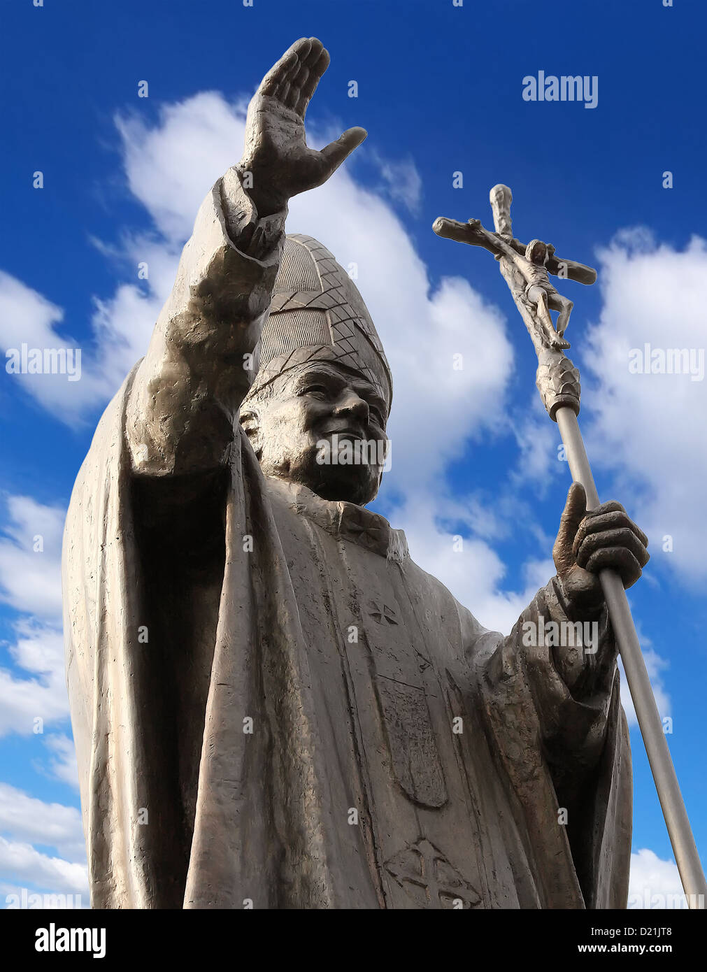 Papst Johannes Paul II Stockfoto