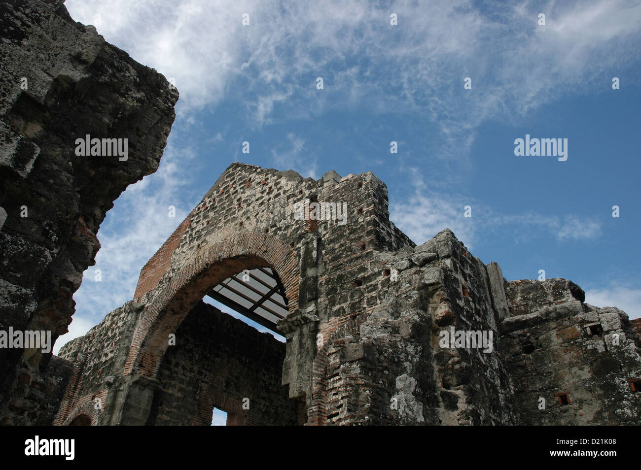 Ciudad de Panamá (Panama): Ruinen von Panamá la Vieja (auch Panamá Viejo) Stockfoto