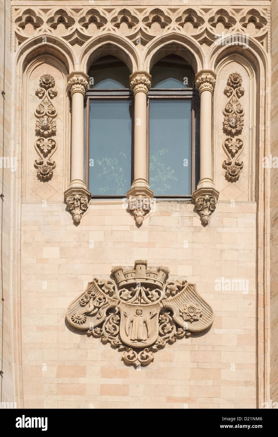 Wappen-Symbol der oberen bayerischen Regierung Stockfoto