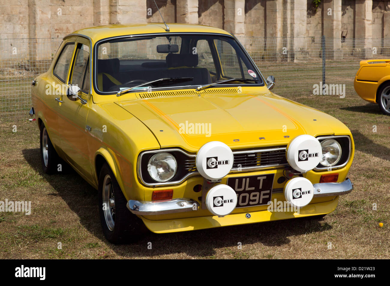 Eine 1967 Ford Escort MkI, RS2000 auf statische Anzeige bei Motorsport im Palazzo 2011 Stockfoto