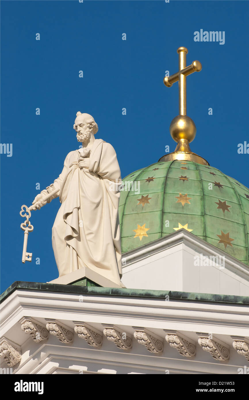 Der Apostel Petrus Stockfoto