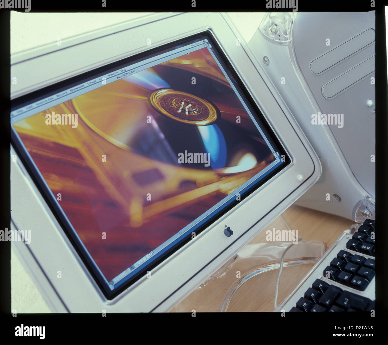 Computer-Bildschirm Stockfoto