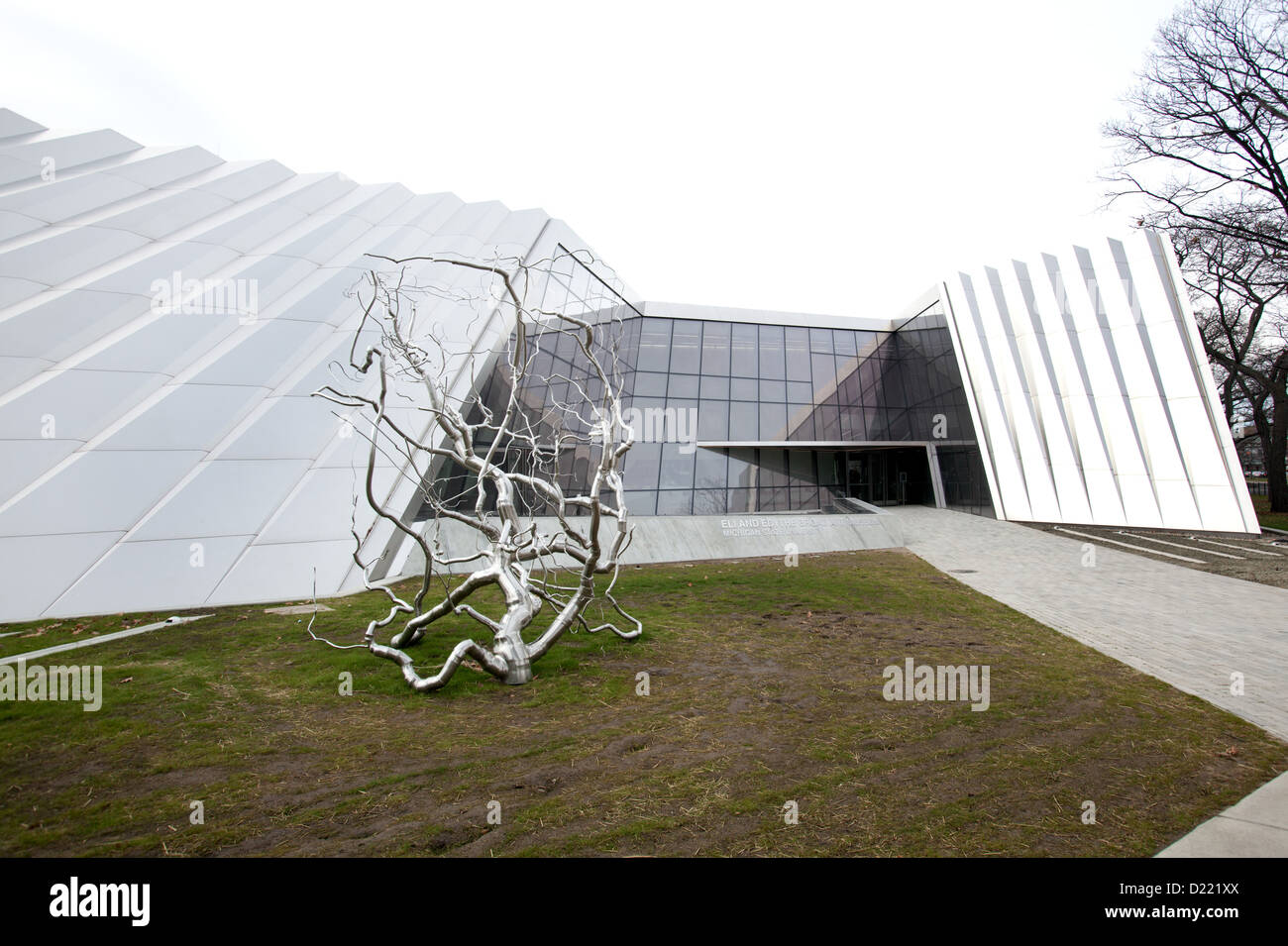 Eli und Edythe Art Museum an der Michigan State University in East Lansing, Michigan, USA. Stockfoto
