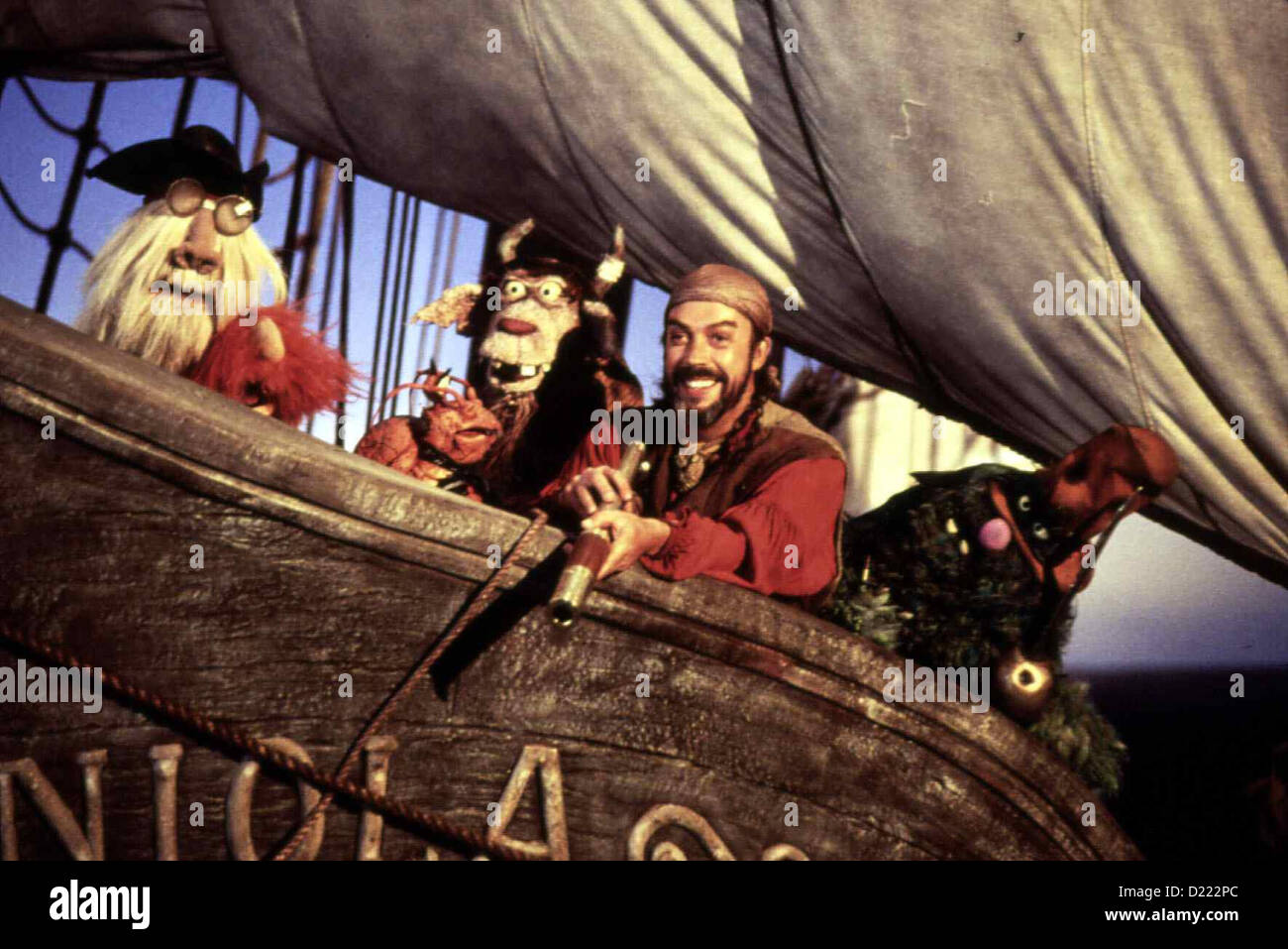 Muppets - Die Schatzinsel Muppet Treasure Island Tim Curry Der Schiffskoch Long John Silver (Tim Curry, 2vr) scheint Stockfoto