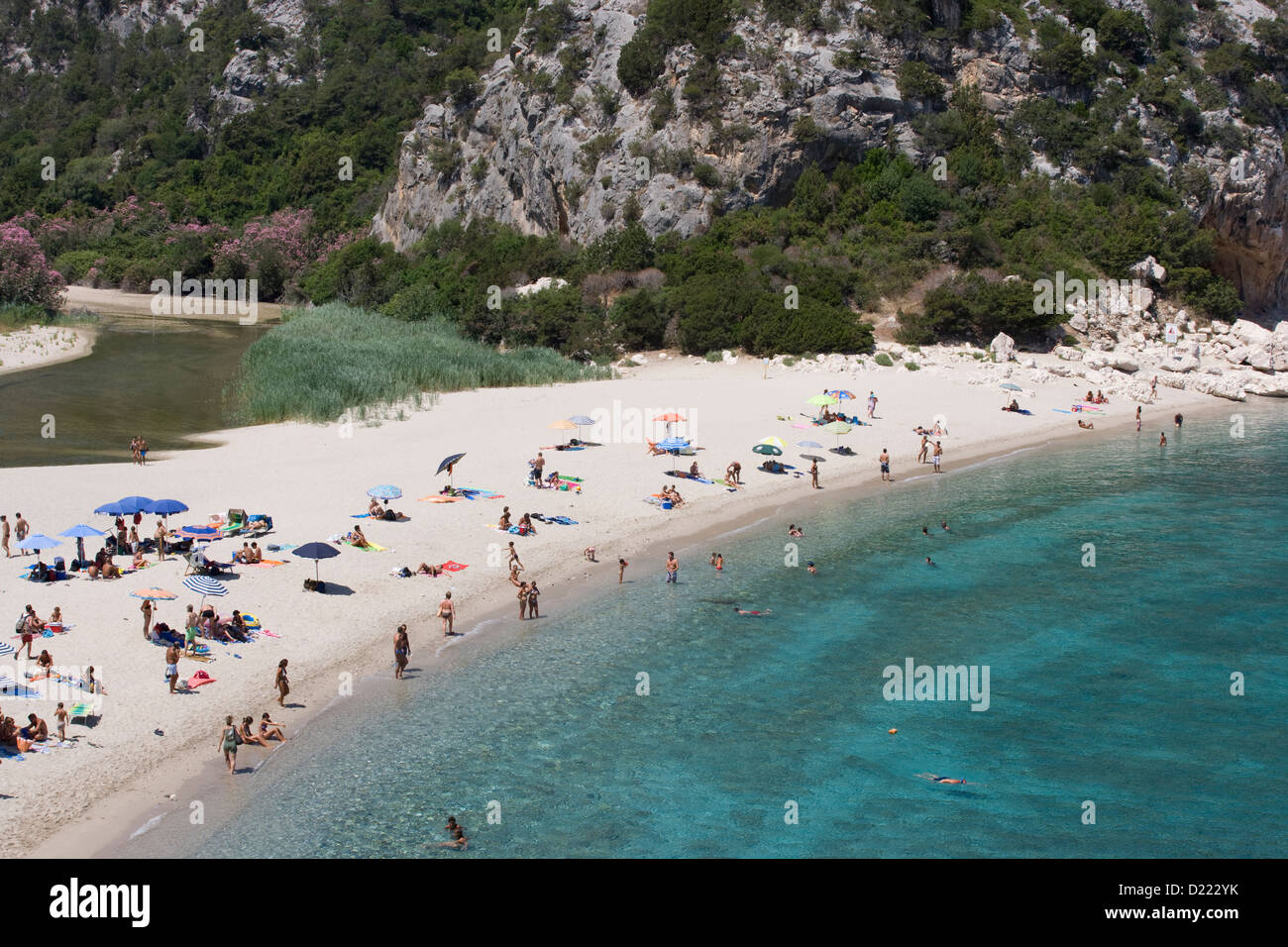 Sardinien: Golfo di Orosei - Cala Luna Stockfoto