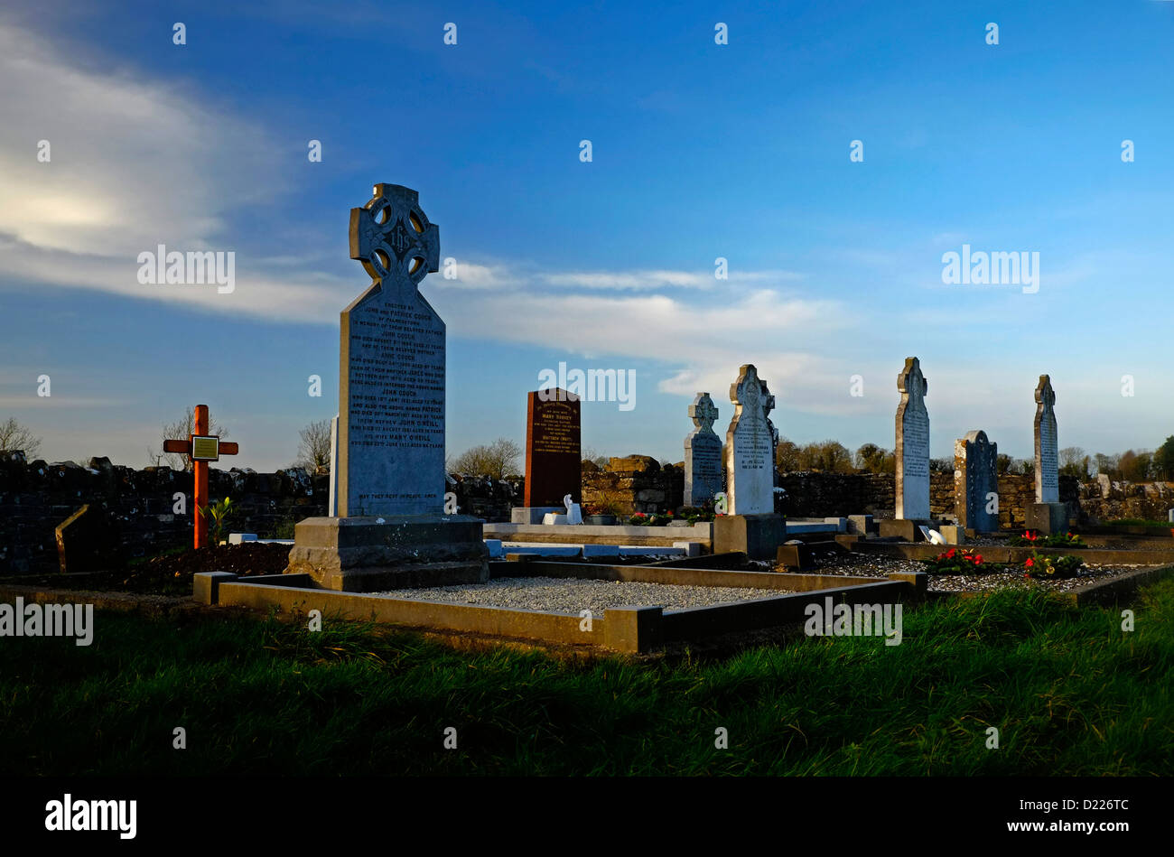 Alter Friedhof-Irland Stockfoto