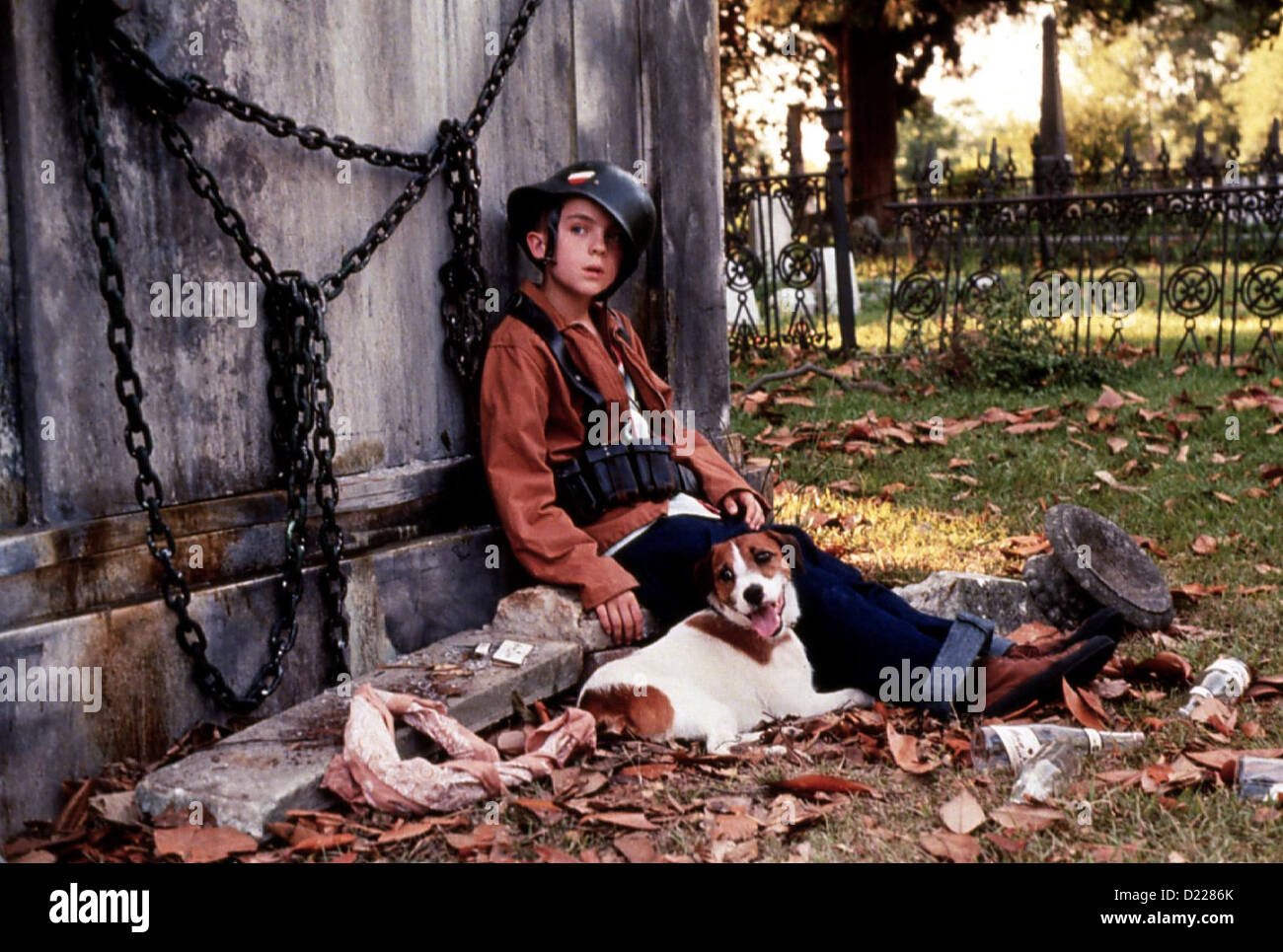 Mein Hund mein Hund Skip Frankie Muniz überspringen *** lokalen Caption *** 2000-- Stockfoto