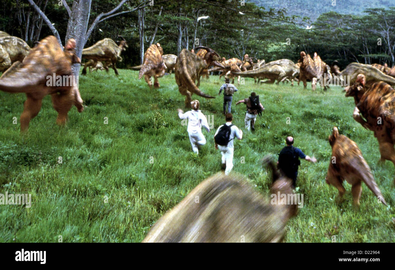 Jurassic Park Iii Jurassic Park Iii Szene *** lokalen Caption *** 2001 Universal Pictures International Ltd Stockfoto