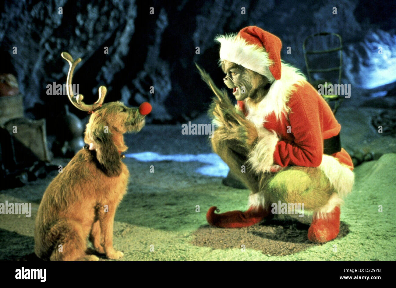 Der Grinch How The Grinch Stole Christmas Hund Max, Grinch (Jim Carrey