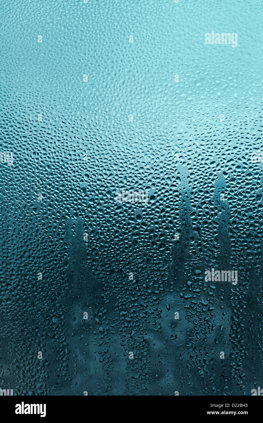 Natürliche Wasser tropft Textur Stockfoto