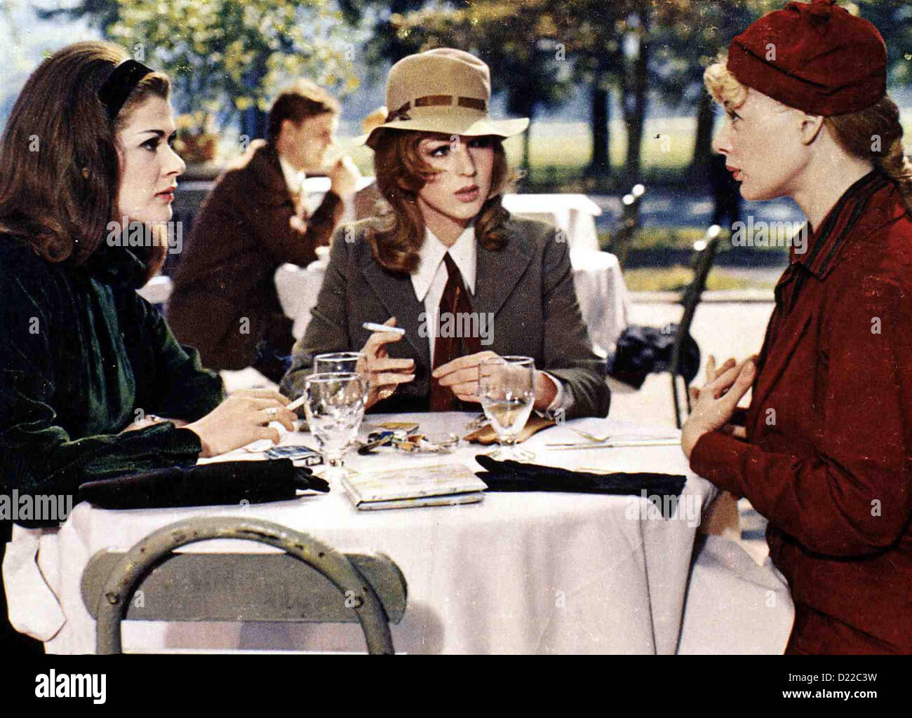 Sterben Clique Gruppe, Jessica Walter, Joanna Pettet, Shirley Knight Polly Andrews (Shirley Knight, R), Kay Strong (Joanna Stockfoto