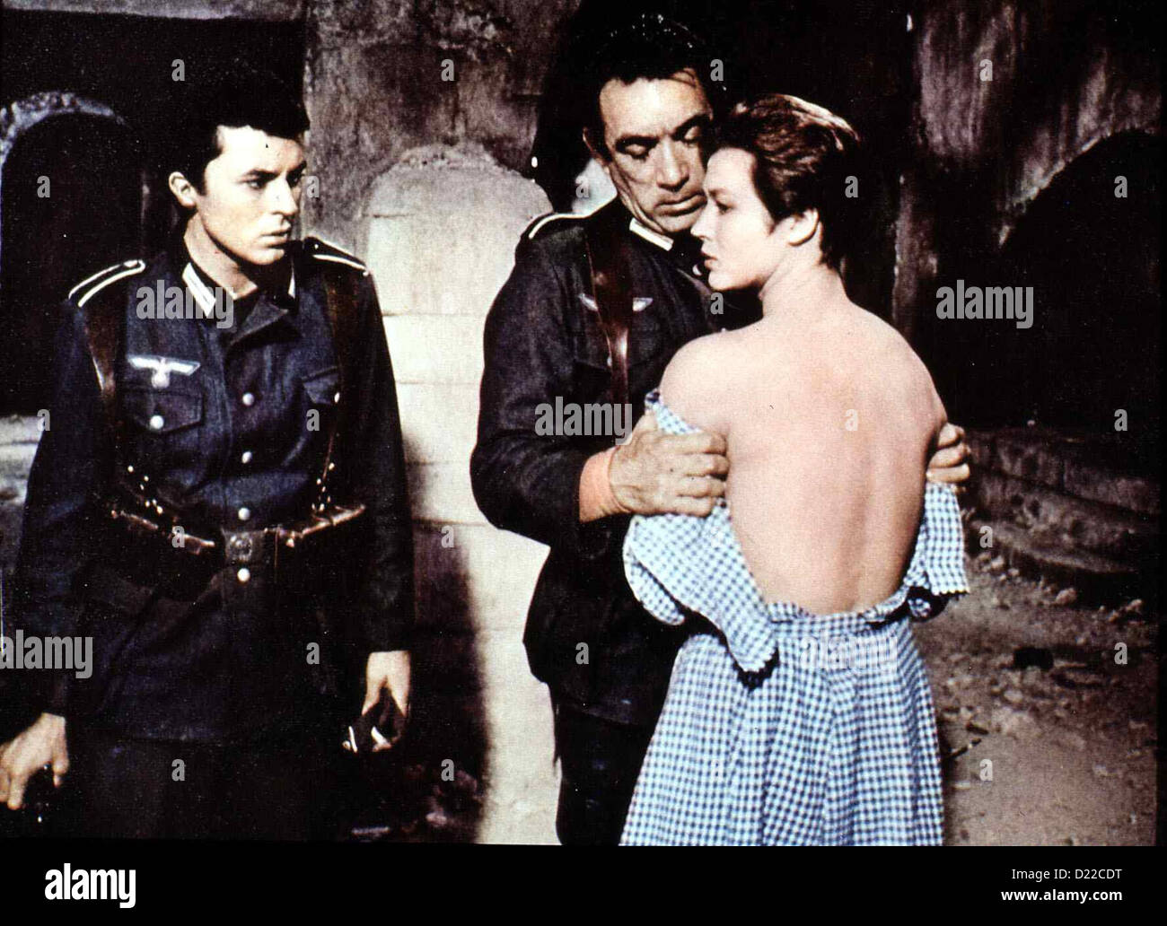 Sterben, katapultiert Von Navarone Kanonen von Navarone, James Darren, Anthony Quinn, Gia Scala *** lokalen Caption *** 1961-- Stockfoto