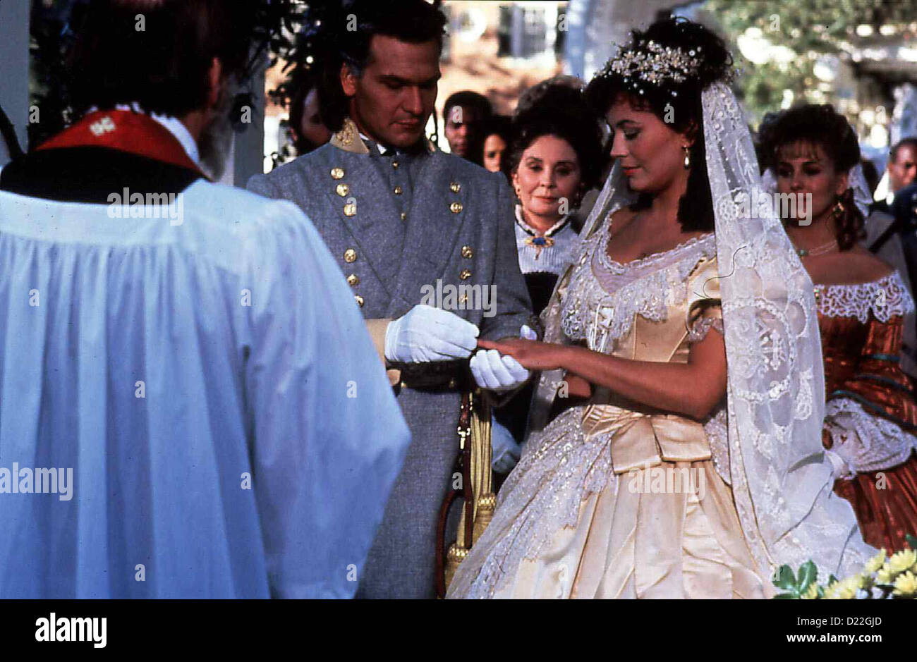 Weisser Nationalsozialist über Tonga His Majesty O' Keefe Joan Reis Burt Lancaster Draufgaenger David O'Keefe (Burt Lancaster) Wird von Stockfoto